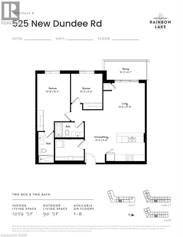 525 New Dundee Road Unit# 715, Kitchener, Ontario  N2P 1L1 - Photo 2 - 40798310