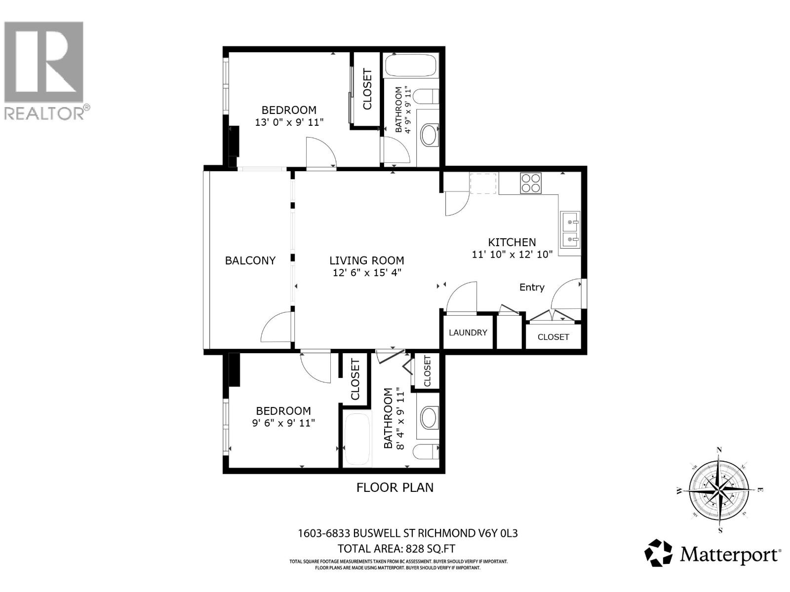 1603 6833 Buswell Street, Richmond, British Columbia  V6Y 0L3 - Photo 1 - R3075524