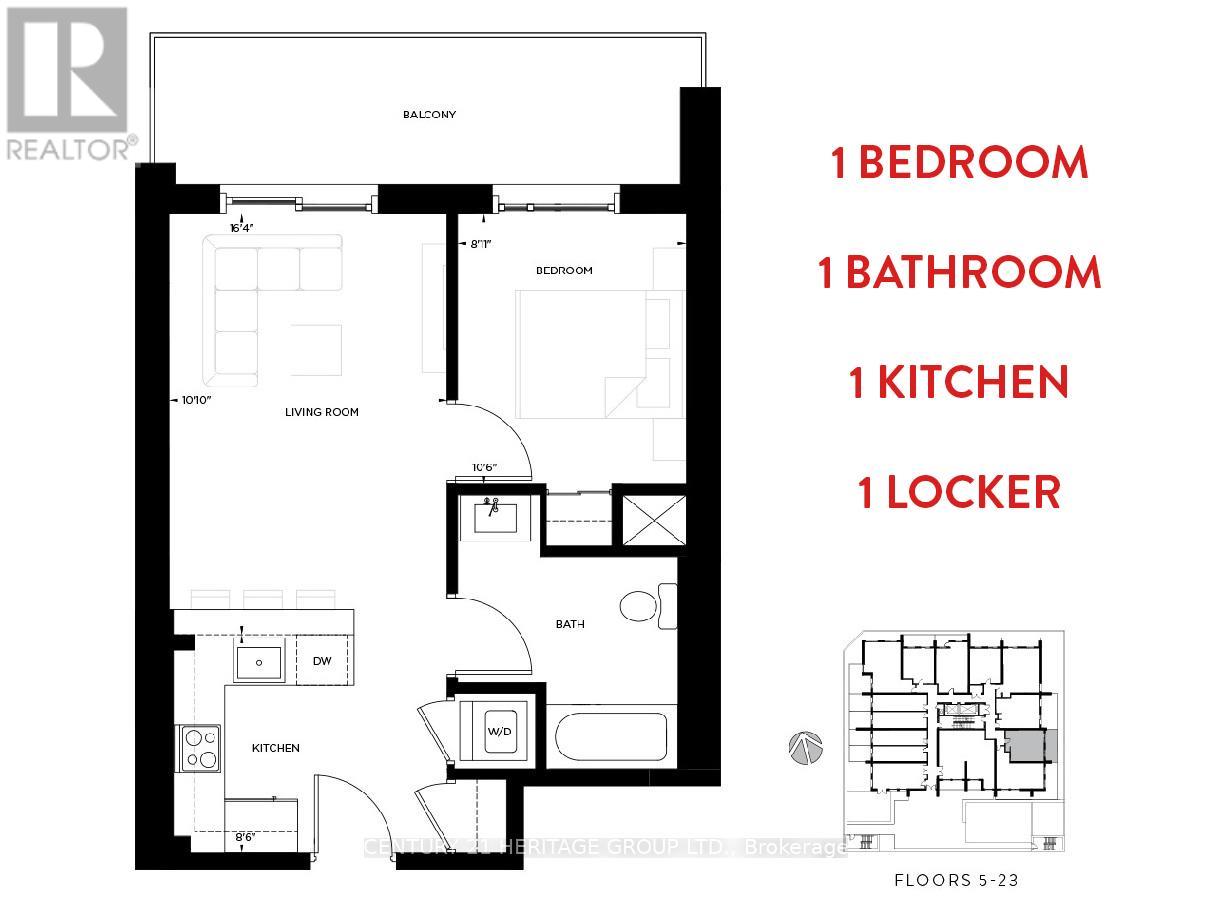 1813 - 15 Queen Street S, Hamilton, Ontario  L8P 0C6 - Photo 3 - X12693782