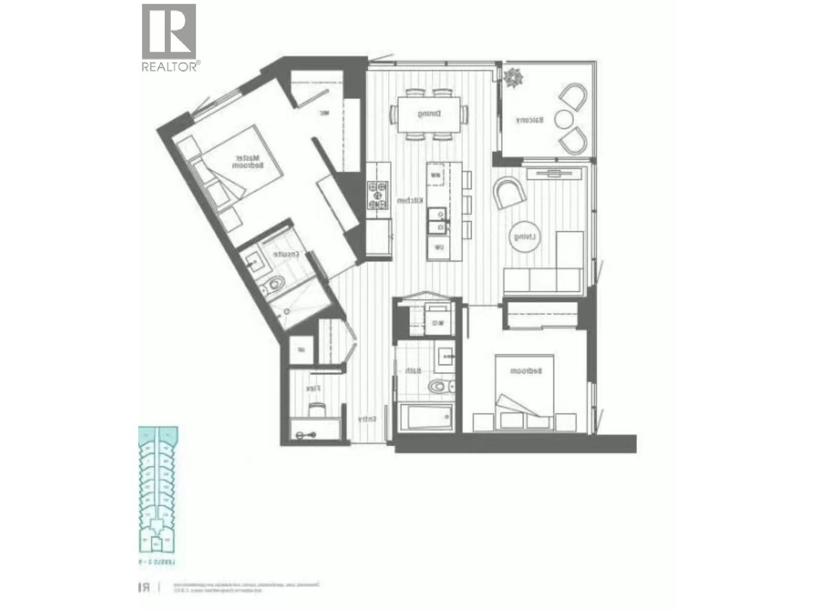 808 3557 Sawmill Crescent, Vancouver, British Columbia  V5S 0E2 - Photo 2 - R3078761