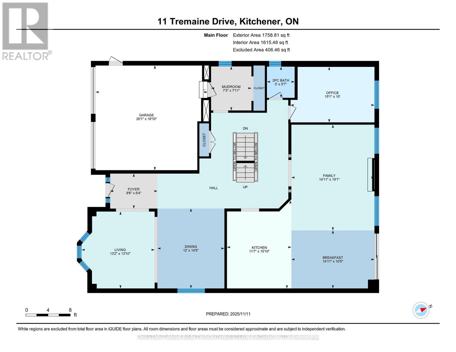 11 Tremaine Drive, Kitchener, Ontario  N2A 4L9 - Photo 42 - X12695856