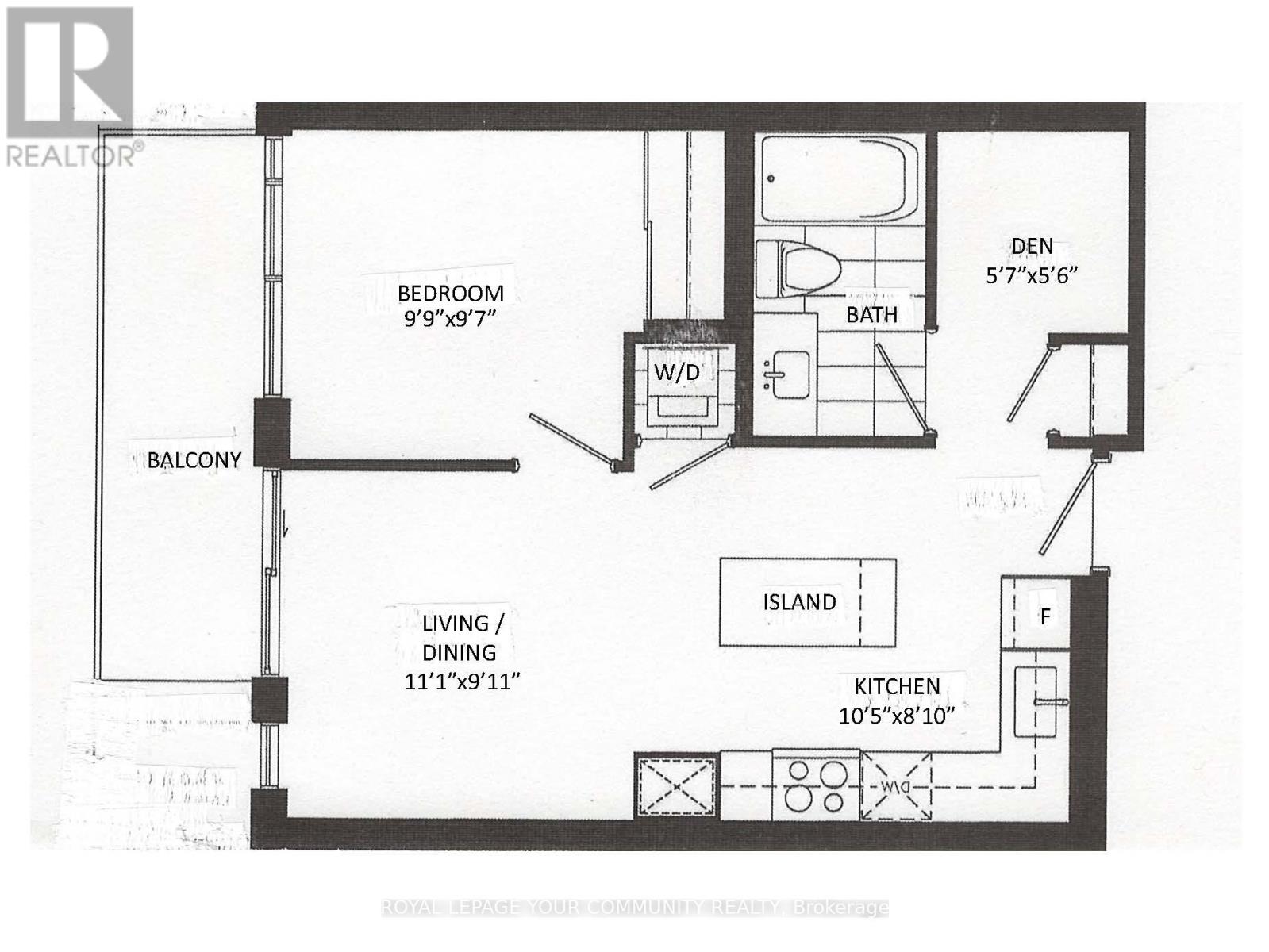 1708 - 38 Iannuzzi Street, Toronto, Ontario  M5V 0S2 - Photo 12 - C12696090