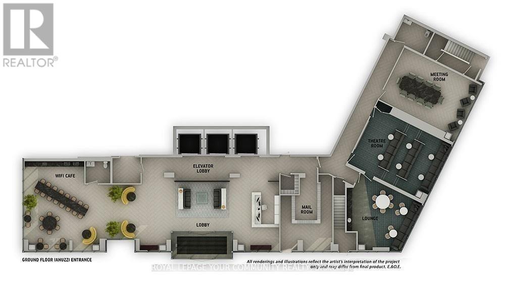 1708 - 38 Iannuzzi Street, Toronto, Ontario  M5V 0S2 - Photo 24 - C12696090