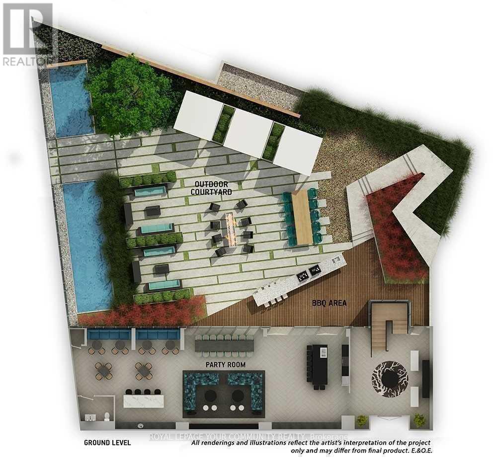 1708 - 38 Iannuzzi Street, Toronto, Ontario  M5V 0S2 - Photo 25 - C12696090