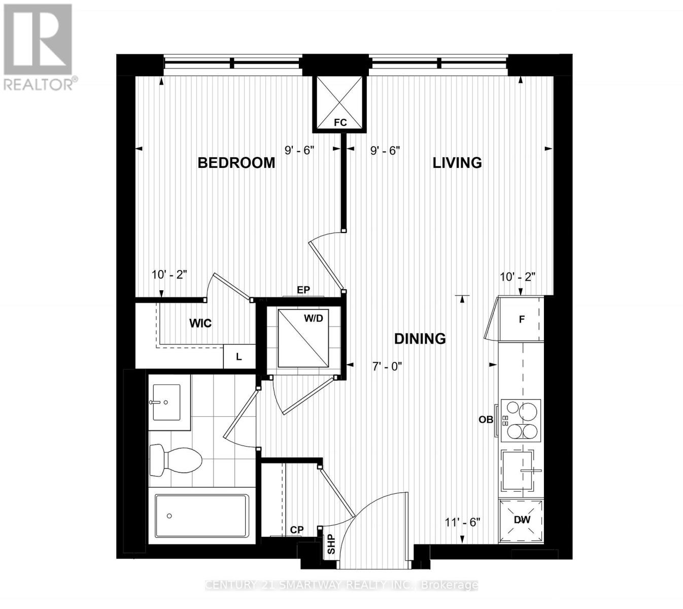 1105 - 60 Central Park Roadway, Toronto, Ontario  M9A 0E6 - Photo 29 - W12646278