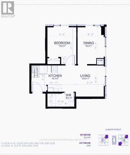 1510 - 239 Albert Street, Waterloo, Ontario  N2L 0K5 - Photo 14 - X12696136