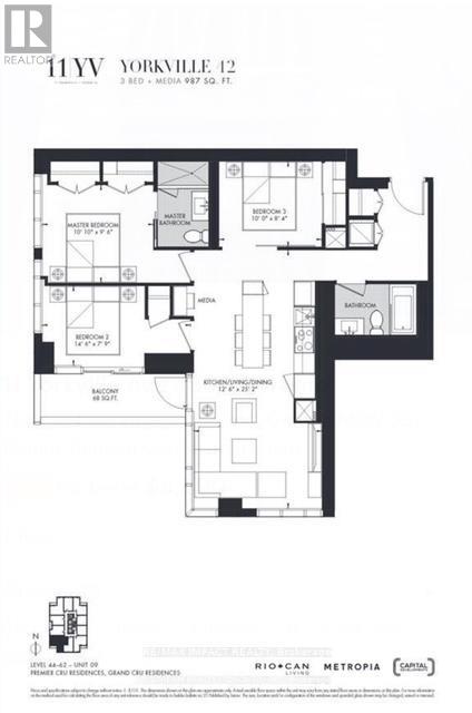 6009 - 11 Yorkville Avenue, Toronto, Ontario  M4W 1L2 - Photo 35 - C12696550