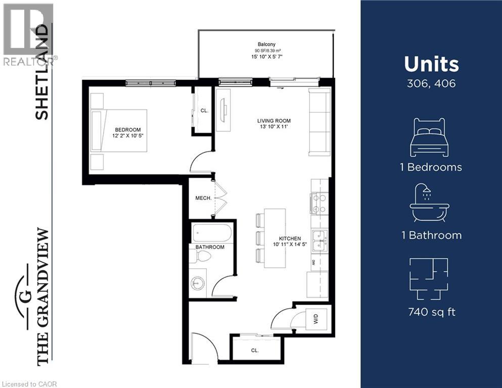 80 Caithness Street W Unit# 406, Caledonia, Ontario  N3W 1B2 - Photo 3 - 40798661