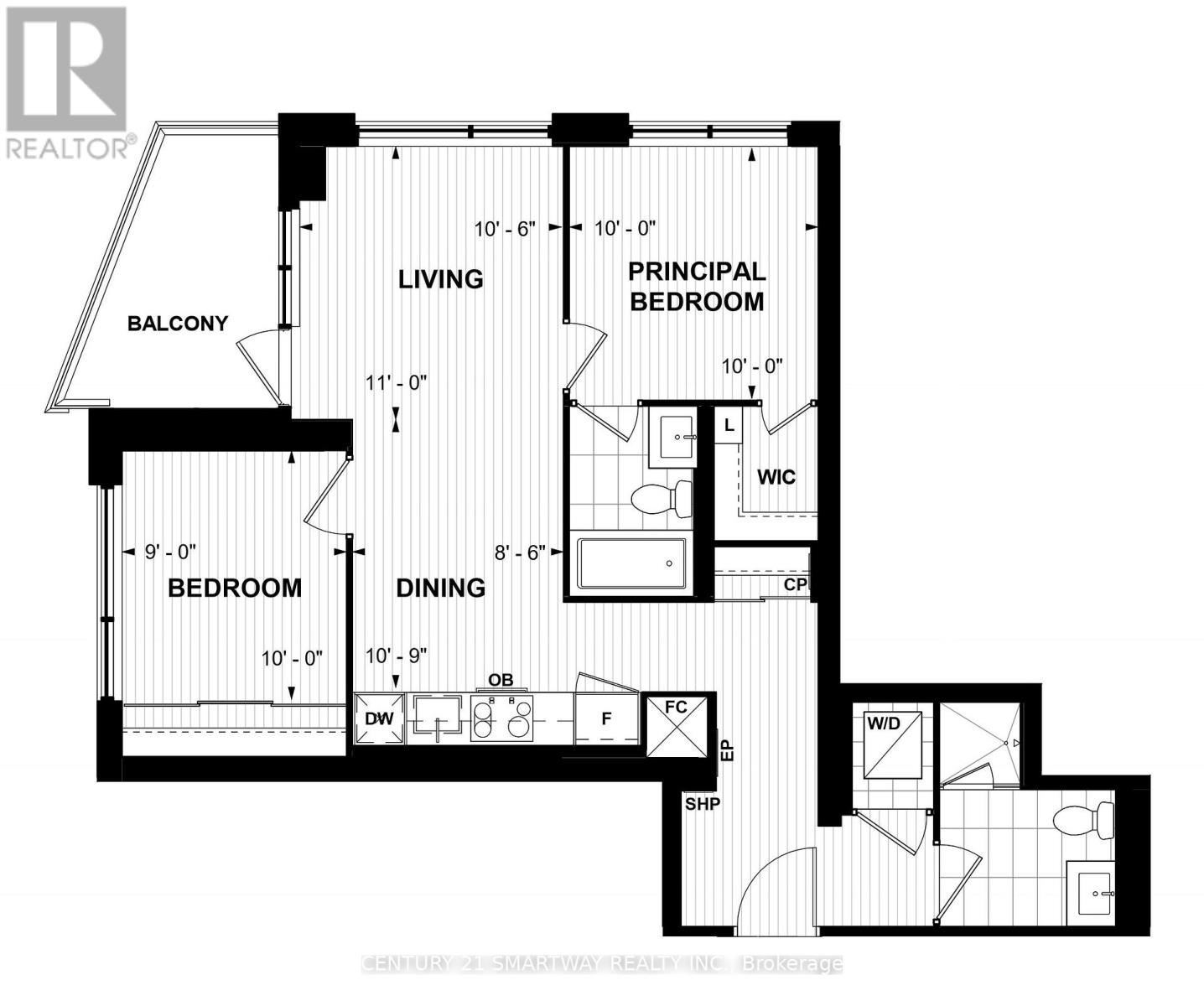 1006 - 60 Central Park Roadway, Toronto, Ontario  M9A 0E6 - Photo 34 - W12695138