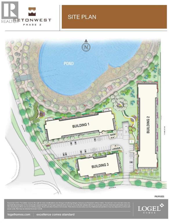 2201, 3700 Seton Avenue Se, Calgary, Alberta  T3H 2P5 - Photo 3 - A2279273