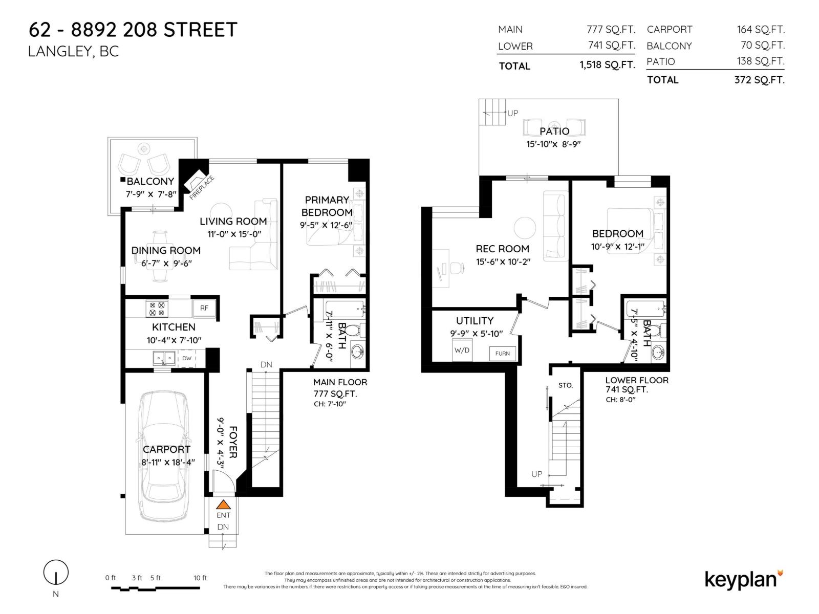 62 8892 208 Street, Langley, British Columbia  V1M 2N8 - Photo 15 - R3079632