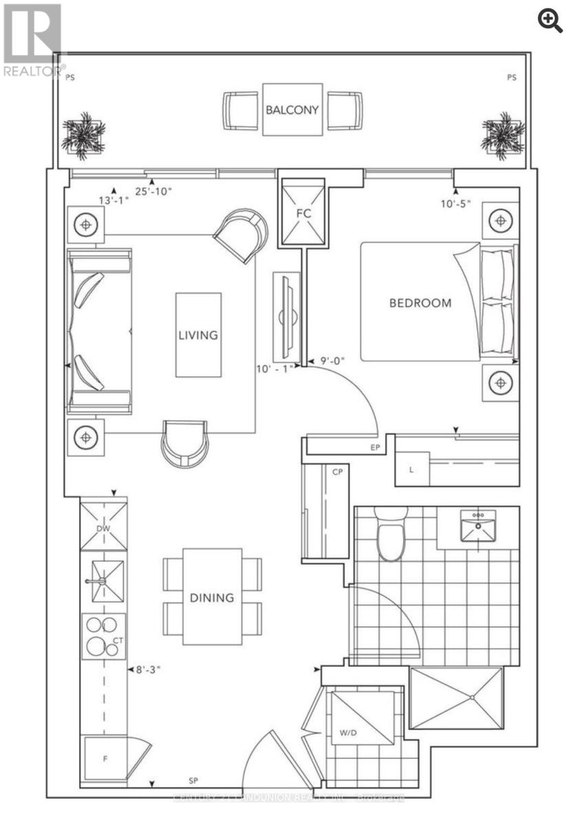 1107 - 115 Denison Avenue, Toronto, Ontario  M5T 2N1 - Photo 15 - C12698240