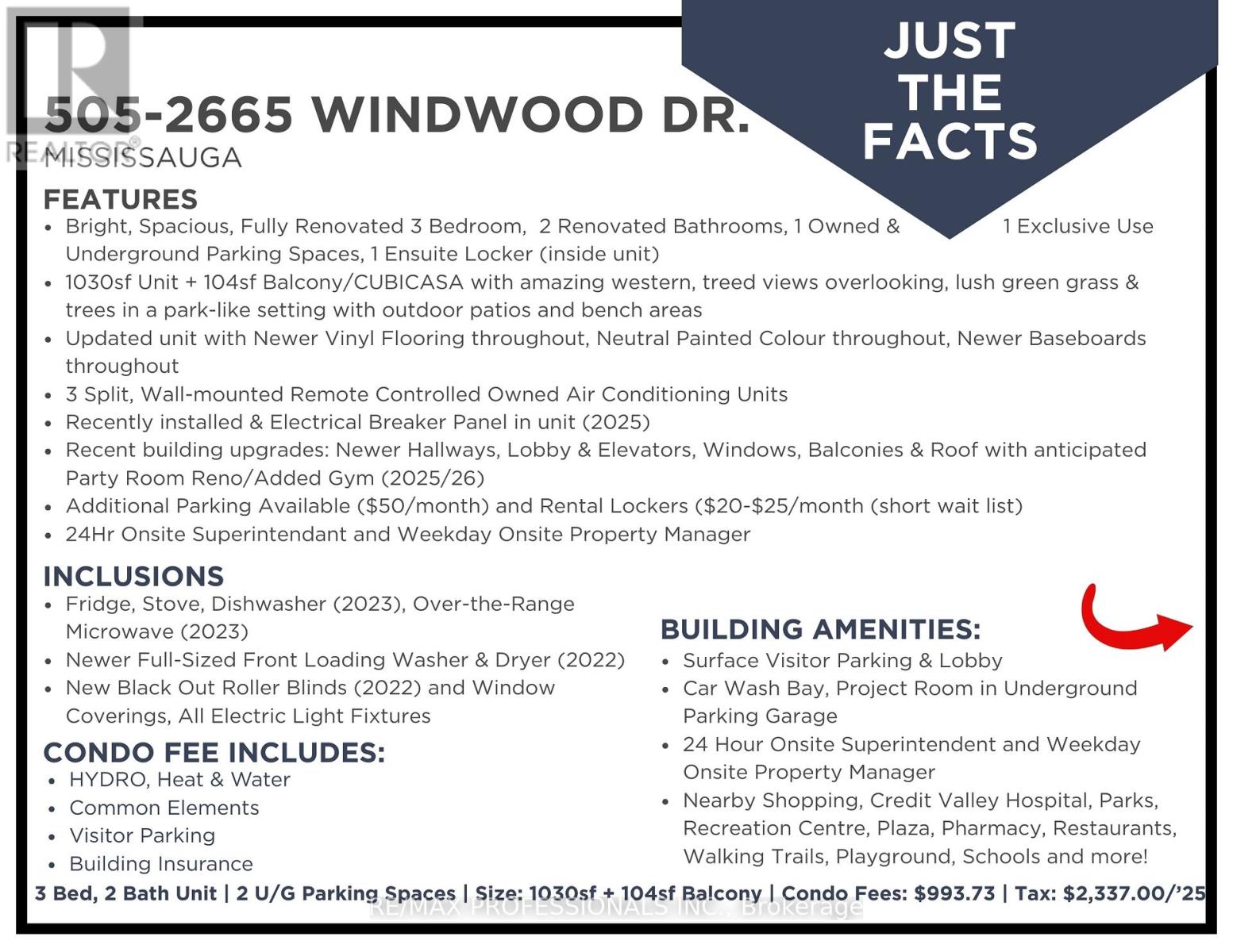 505 - 2665 Windwood Drive, Mississauga, Ontario  L5N 2P2 - Photo 6 - W12698304