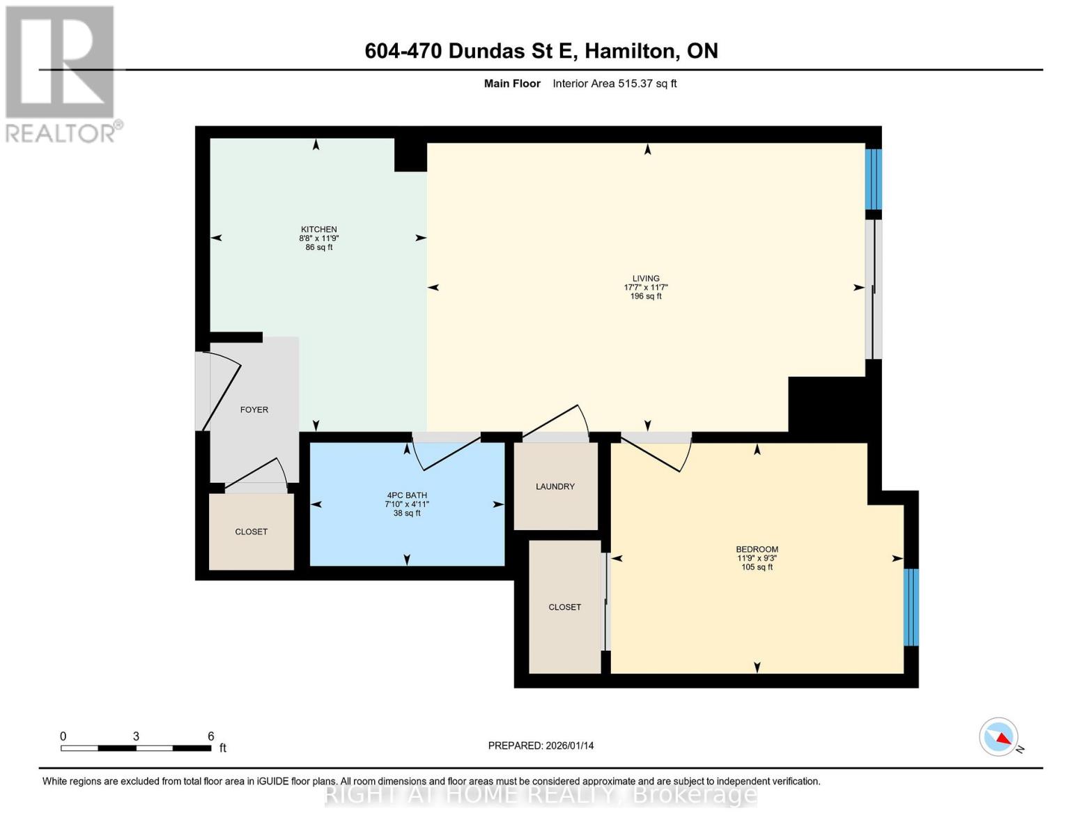 604 - 470 Dundas Street E, Hamilton, Ontario  L8B 2A6 - Photo 43 - X12699852