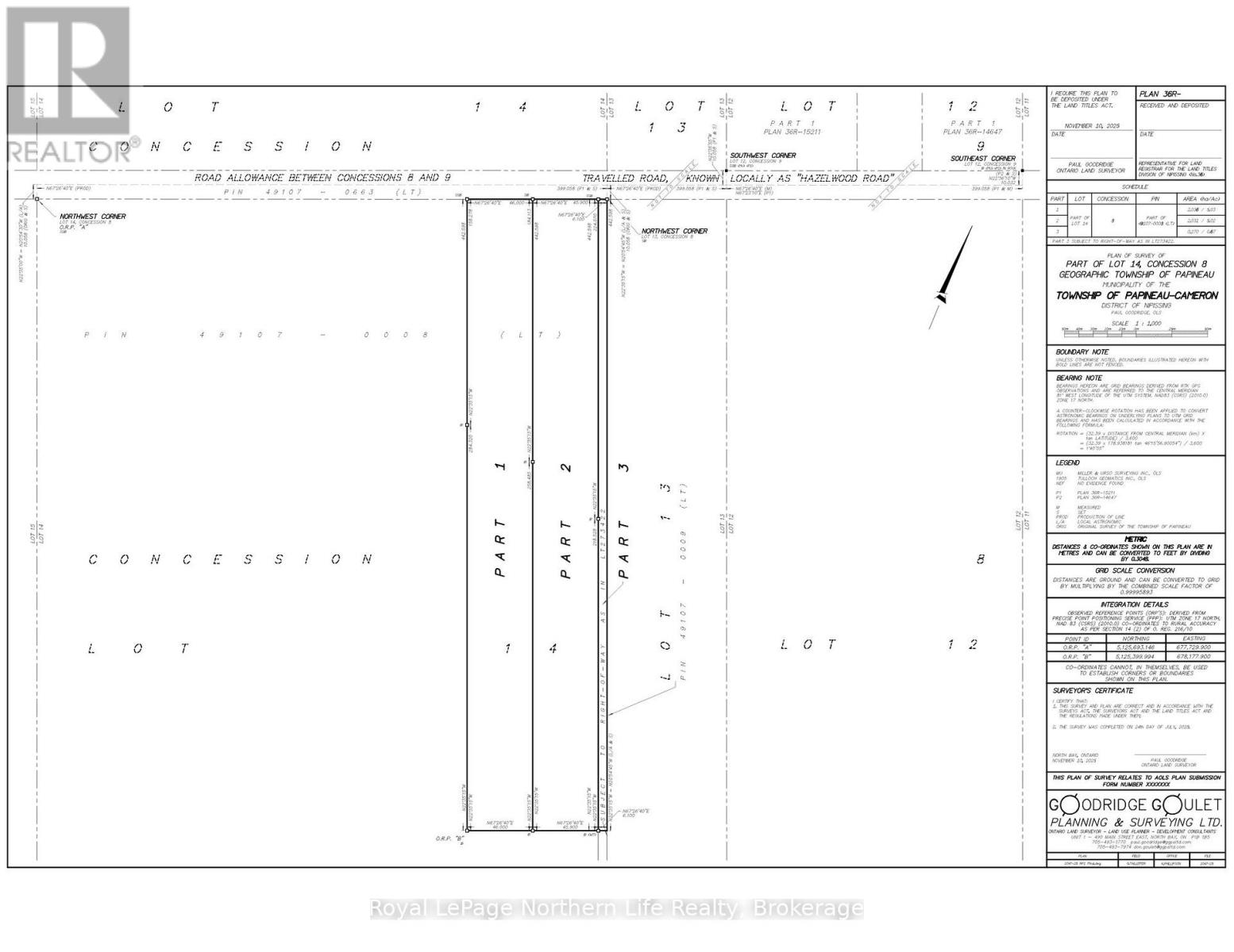 Lt 14  Part 1 Hazelwood Road, Papineau-Cameron, Ontario  P0H 1V0 - Photo 4 - X12557960