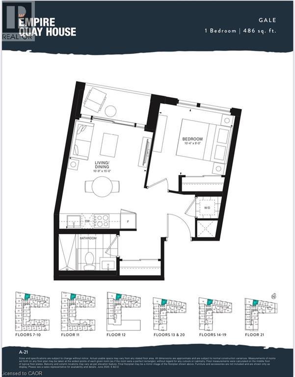 15 Richardson Street Unit# 2001, Toronto, Ontario  M5A 0Y5 - Photo 7 - 40798402