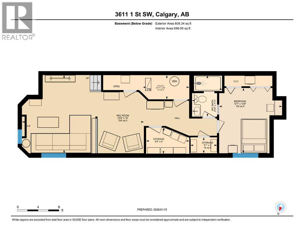 3611 1 Street, Calgary, Alberta  T2S 1R2 - Photo 35 - A2279527