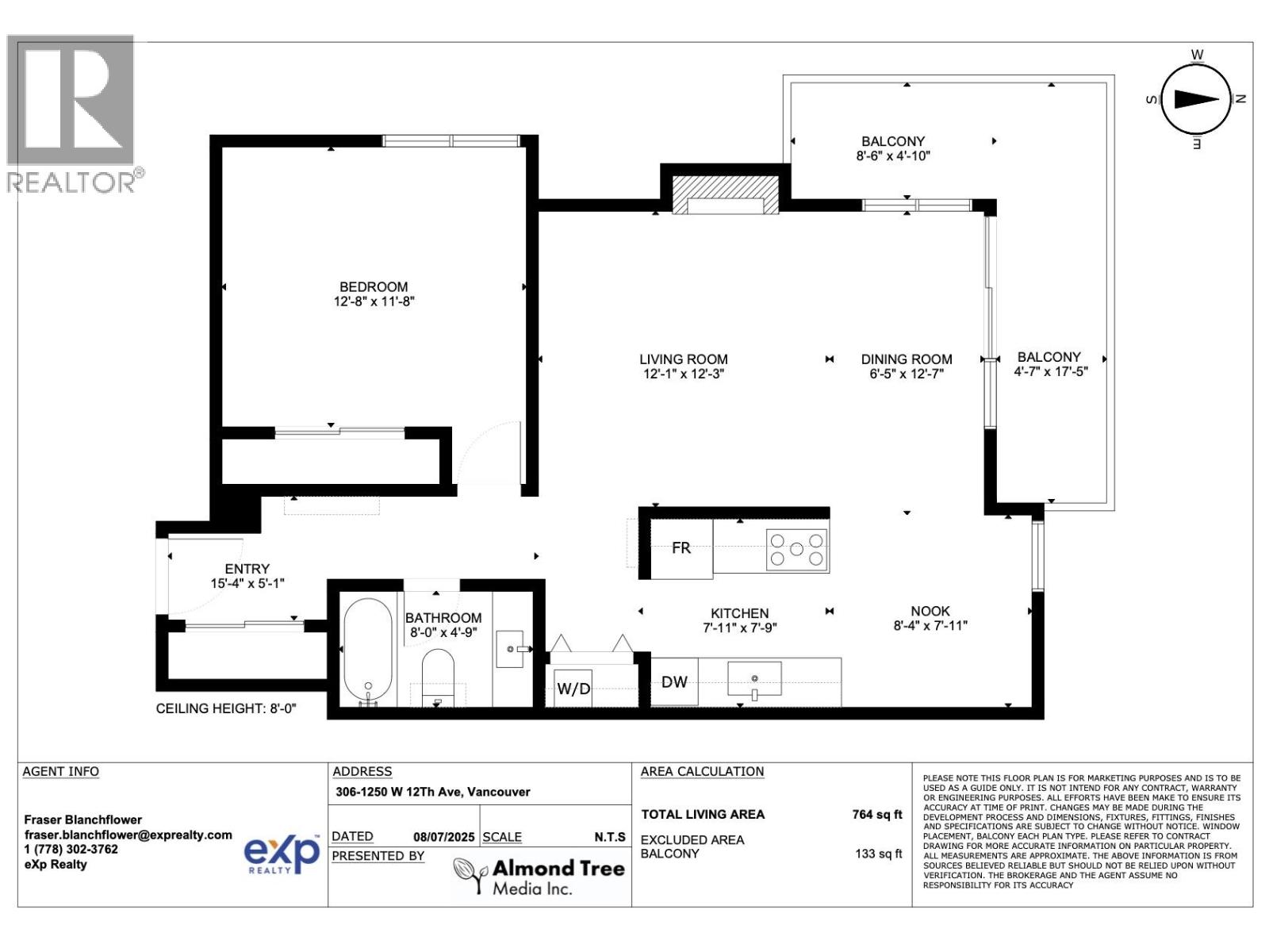306 1250 W 12th Avenue, Vancouver, British Columbia  V6H 1M1 - Photo 29 - R3080111