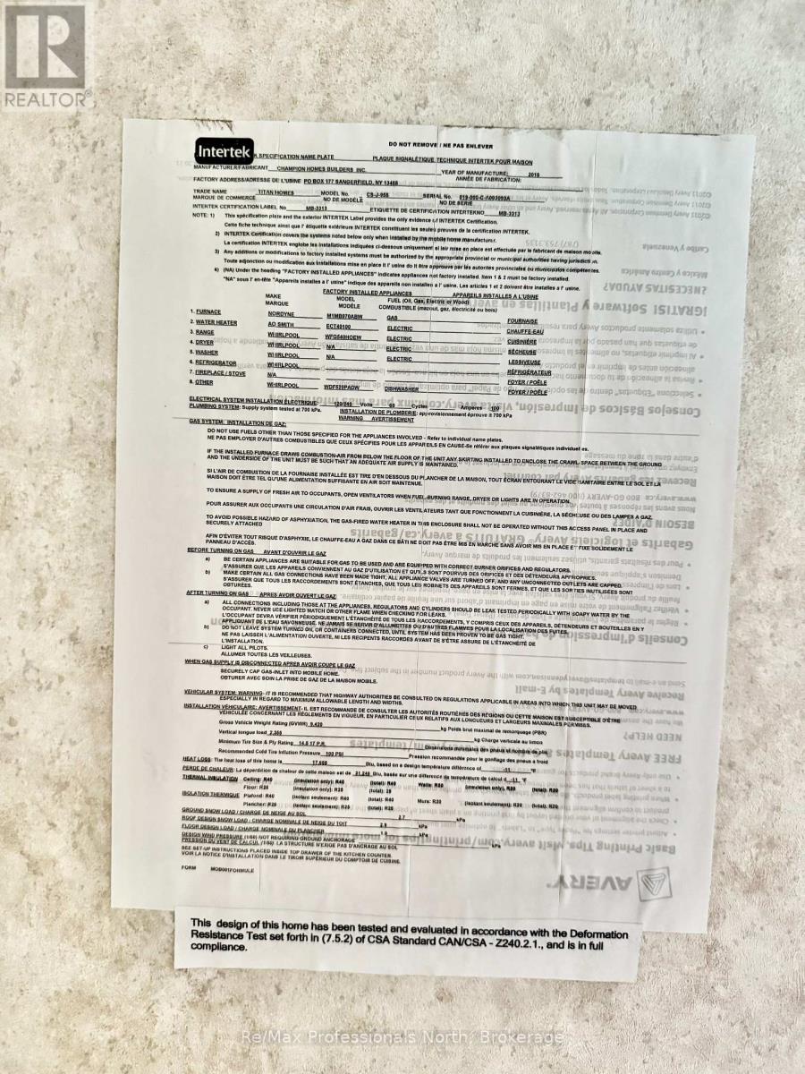 60 - 1007 Racoon Road, Gravenhurst (Morrison), Ontario  P1P 0C3 - Photo 16 - X12702502