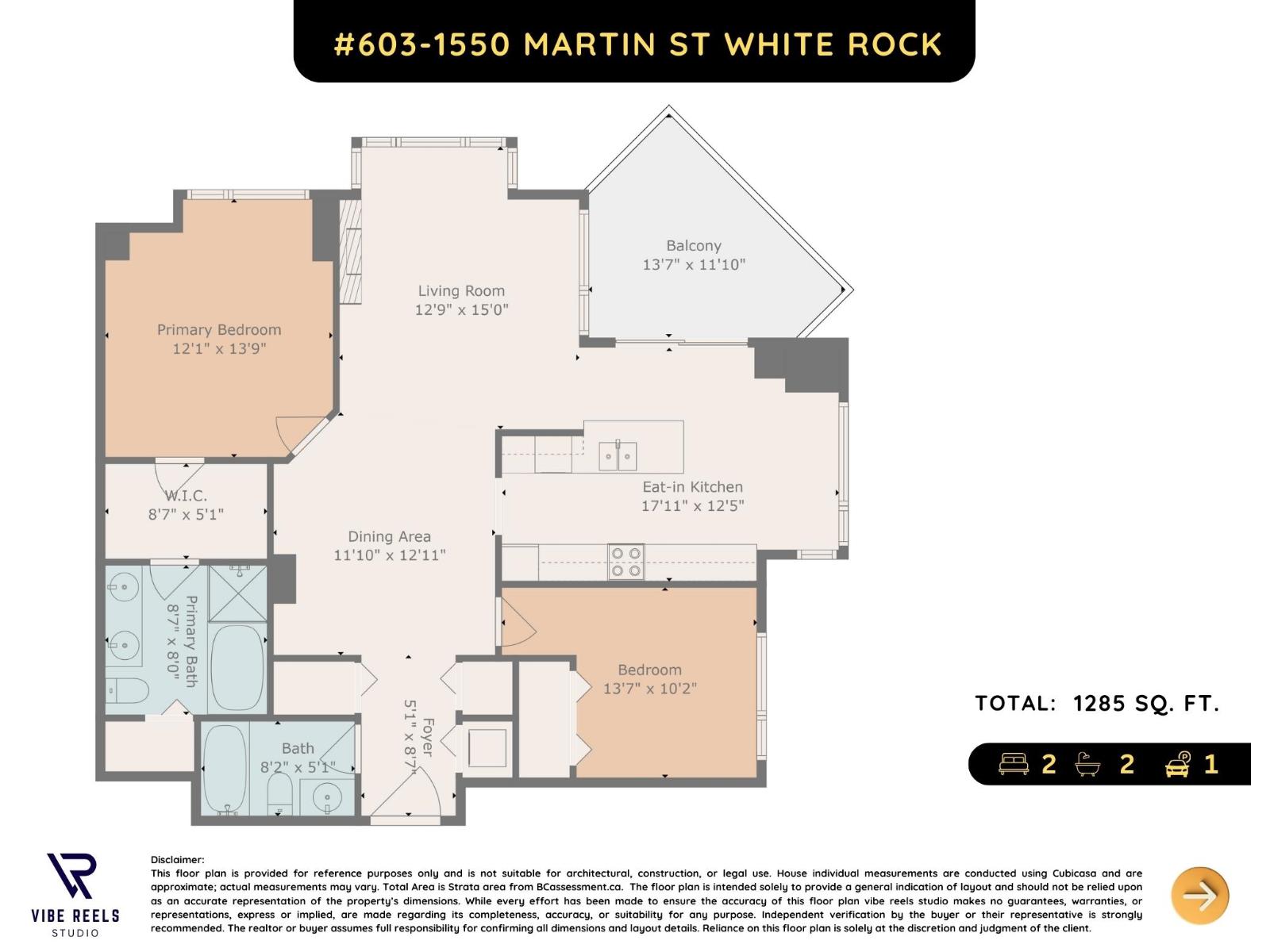 603 1550 Martin Street, White Rock, British Columbia  V4B 5M3 - Photo 21 - R3079865