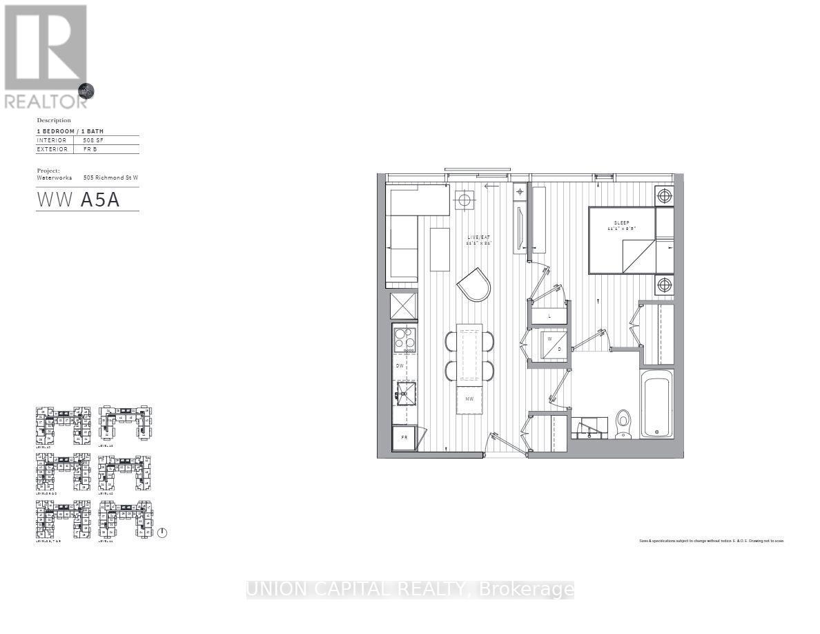 917 - 505 Richmond Street W, Toronto, Ontario  M5V 0P4 - Photo 17 - C12703388