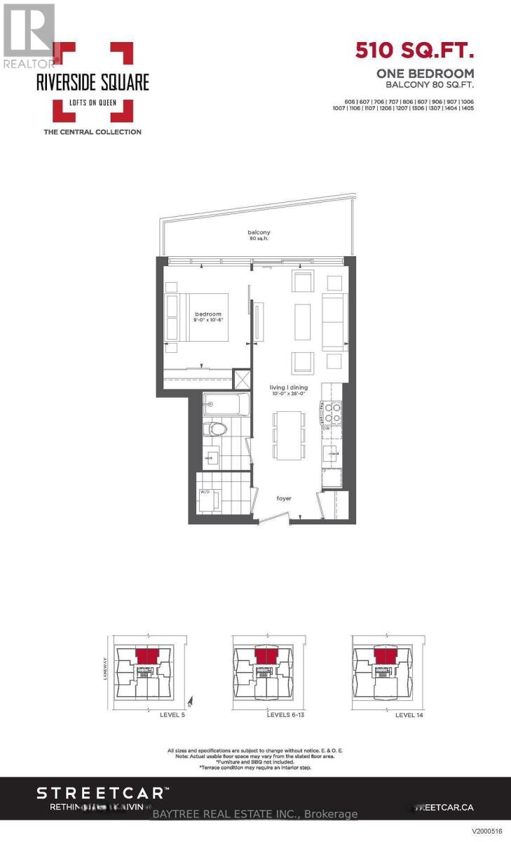 606 - 45 Baseball Place, Toronto, Ontario  M4M 0H1 - Photo 18 - E12703296