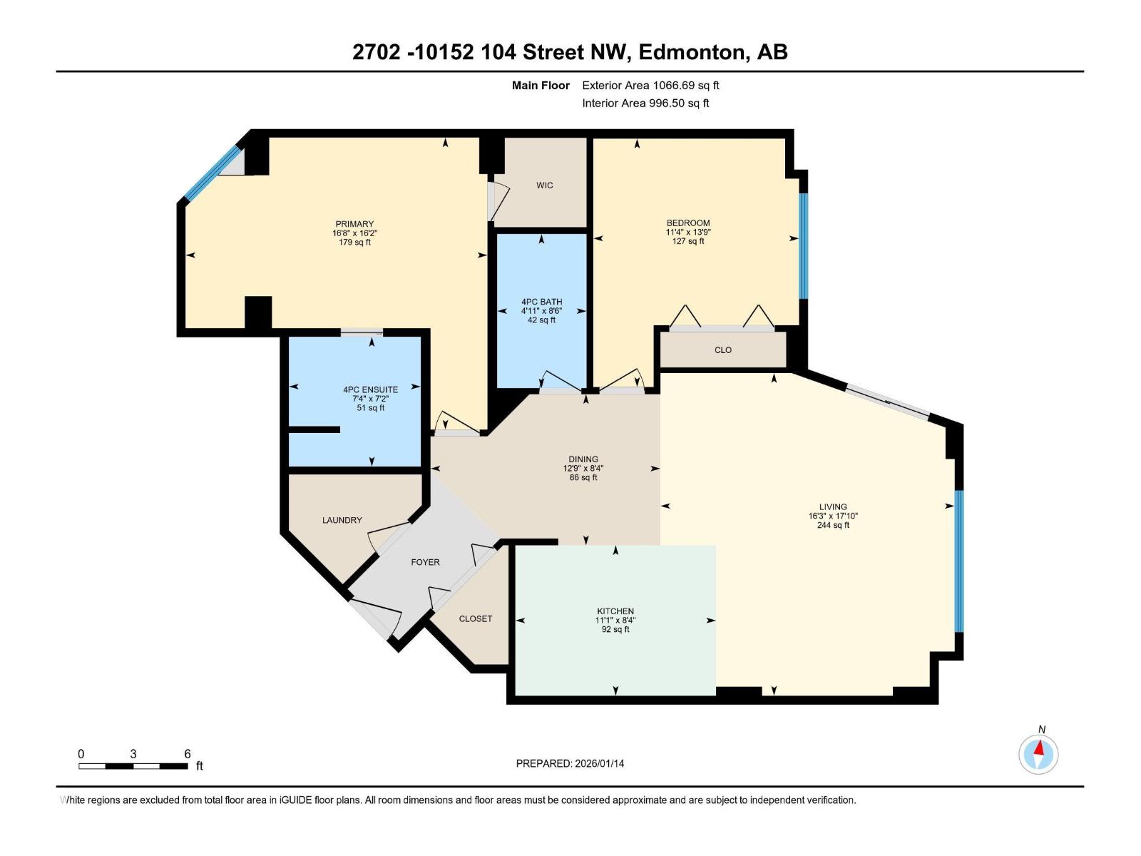 #2702 10152 104 St Nw, Edmonton, Alberta  T5J 0B6 - Photo 25 - E4470270