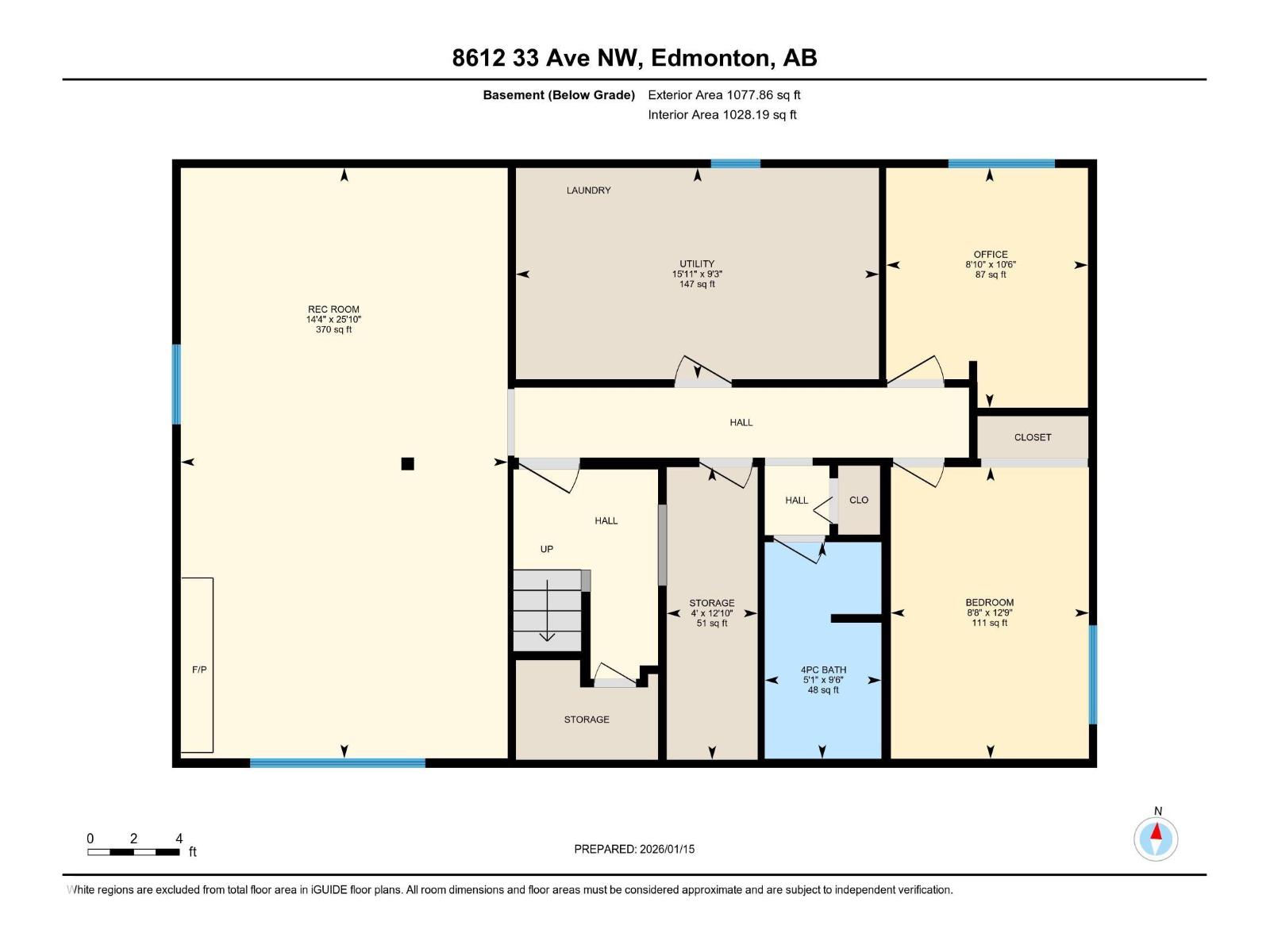 8612 33 Av Nw Nw, Edmonton, Alberta  T6K 2Y1 - Photo 54 - E4470282