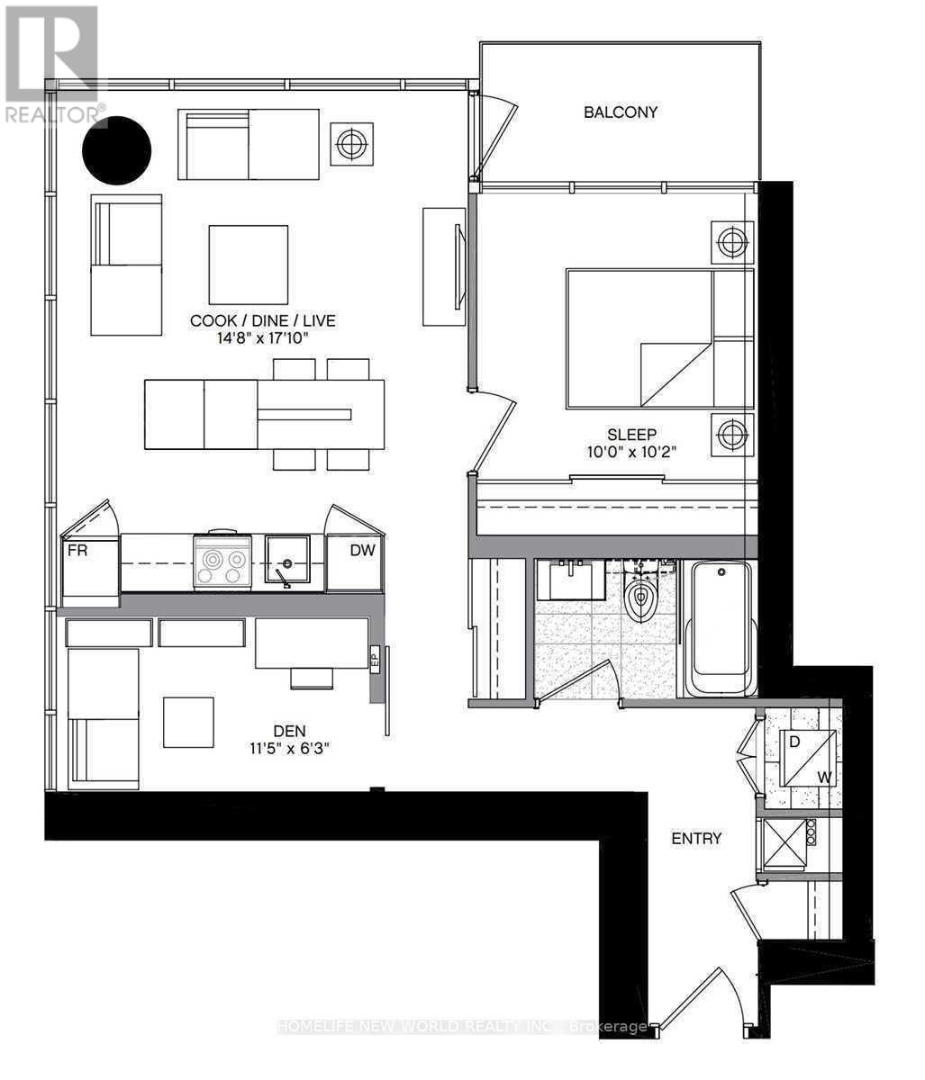 4208 - 5 St Joseph Street, Toronto, Ontario  M4Y 0B6 - Photo 2 - C12704160