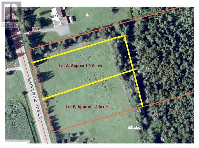 LOT A-2613 Brothers Road, Elliottvale, Prince Edward Island