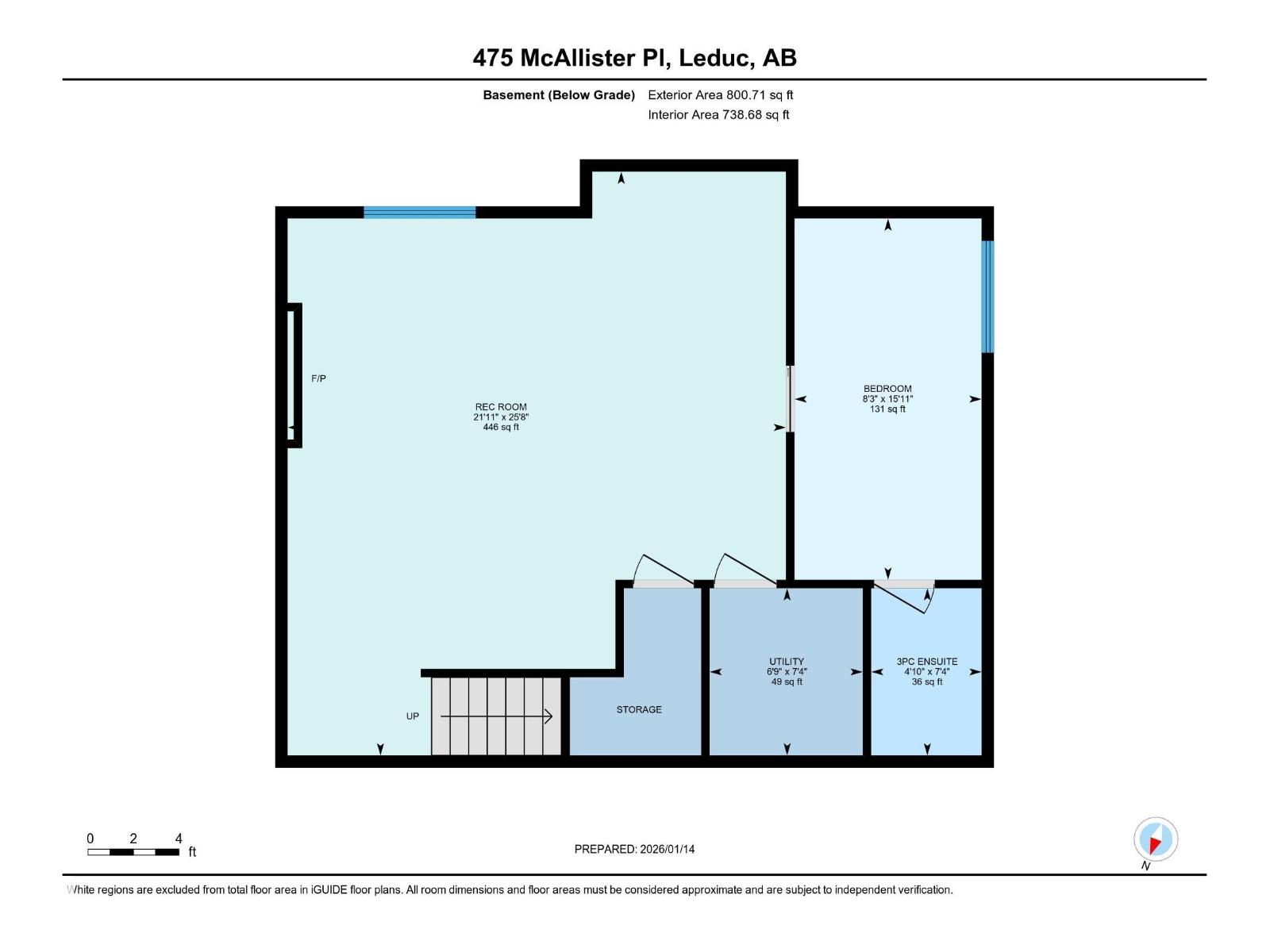 475 Mcallister Pl, Leduc, Alberta  T9E 1E8 - Photo 66 - E4470307
