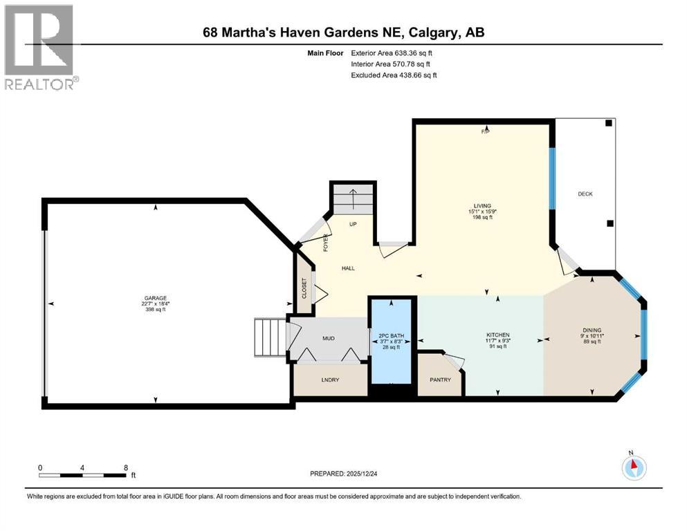 68 Martha's Haven Gardens Ne, Calgary, Alberta  T3J 3W1 - Photo 43 - A2275968