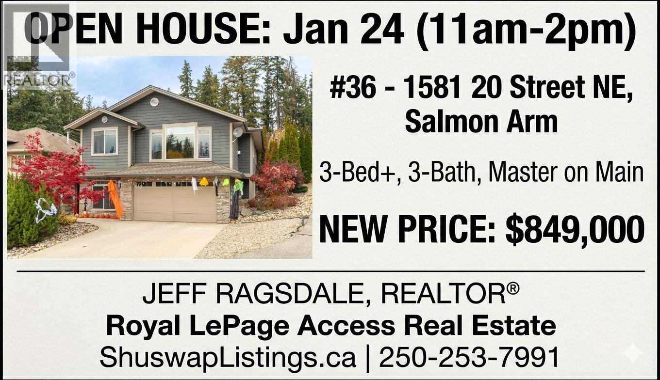 1581 20 Street NE Unit# 36, salmon arm, British Columbia