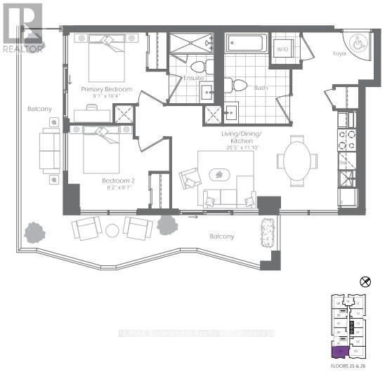 2604 - 260 Malta Avenue, Brampton, Ontario  L6Y 6L7 - Photo 44 - W12705186