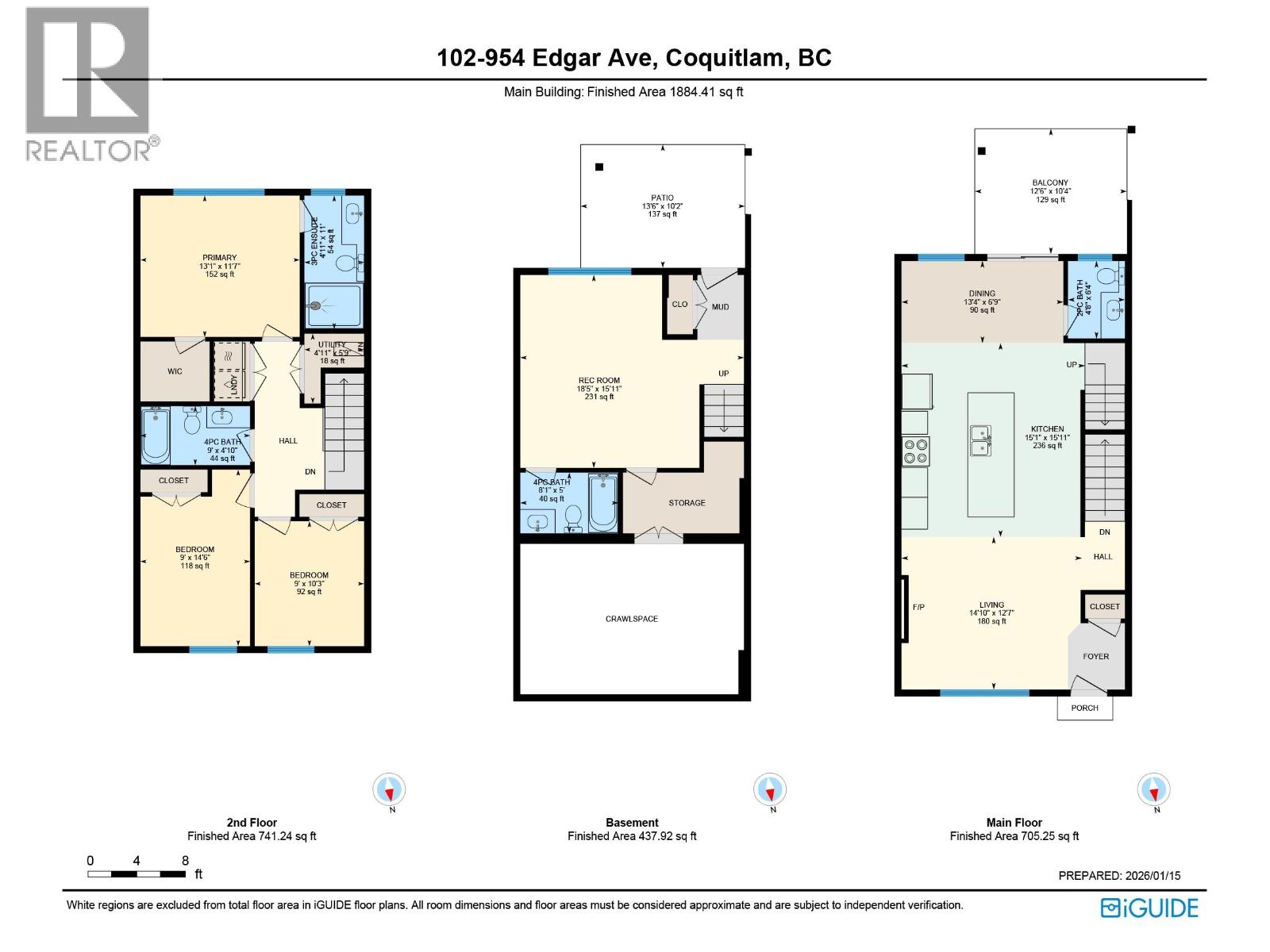102 954 Edgar Avenue, Coquitlam, British Columbia  V3K 2J9 - Photo 27 - R3080345
