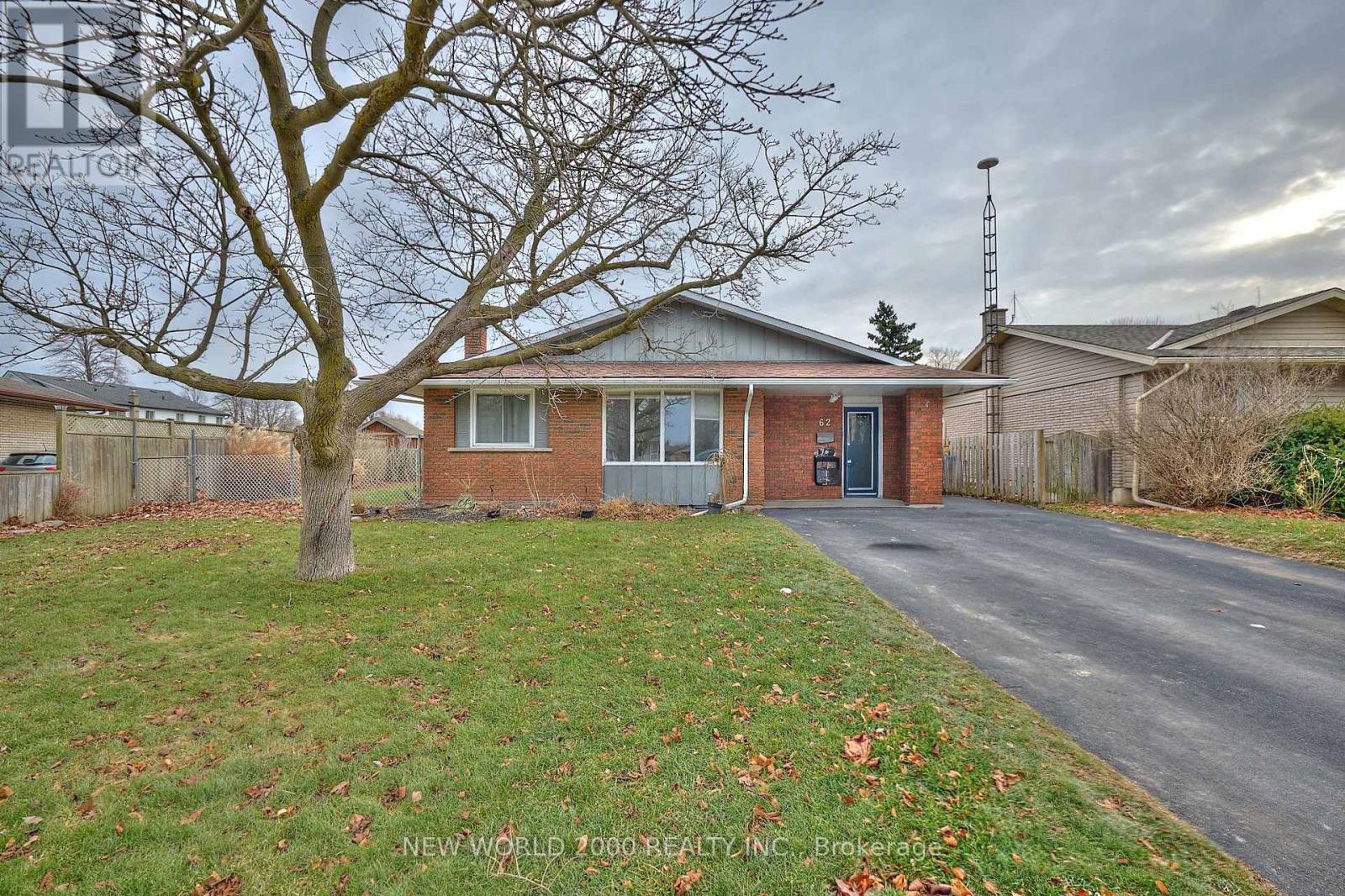 62 CHAMPLAIN AVENUE, Welland, Ontario