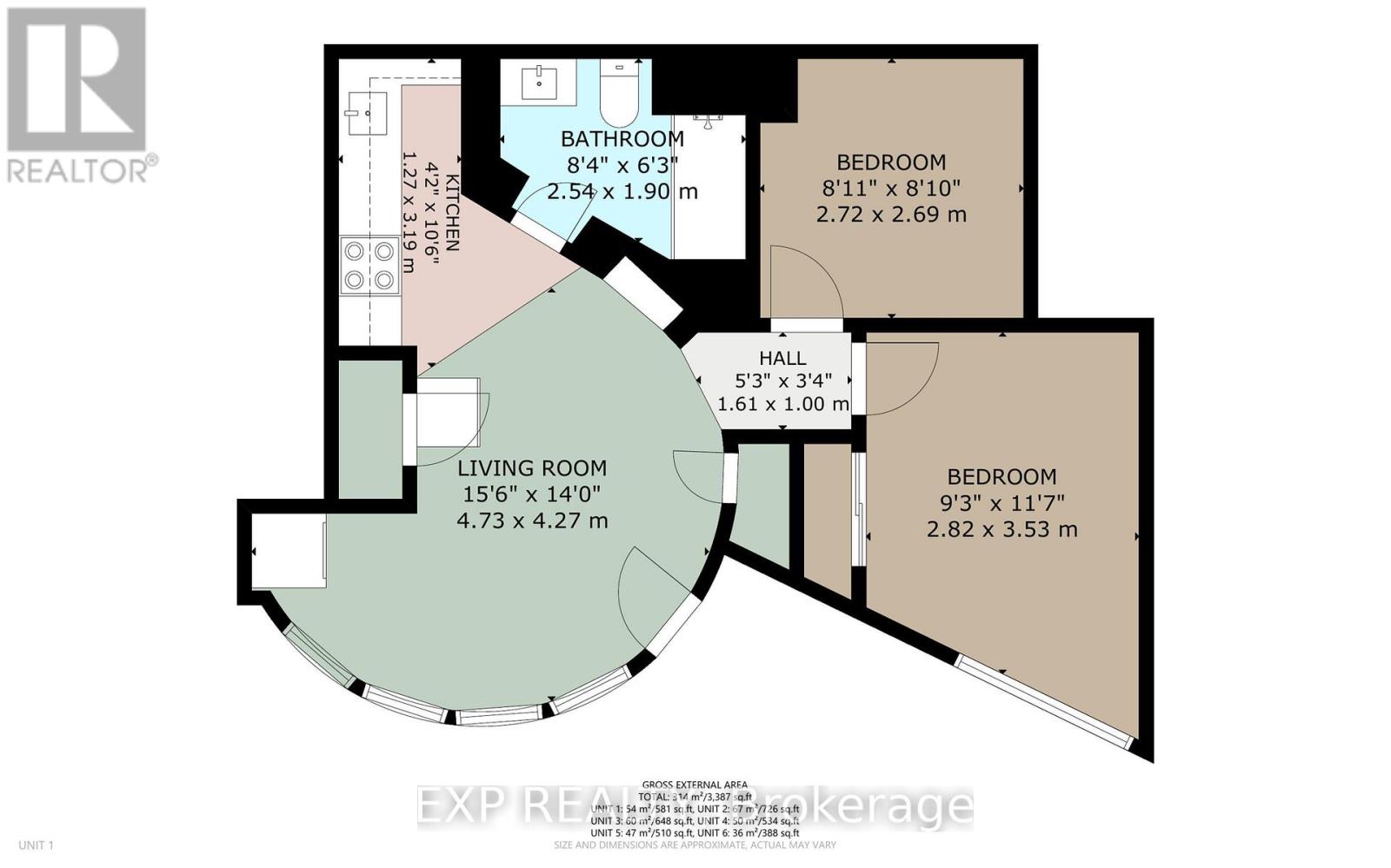 1 - 72 CHURCH STREET, Parry Sound, Ontario