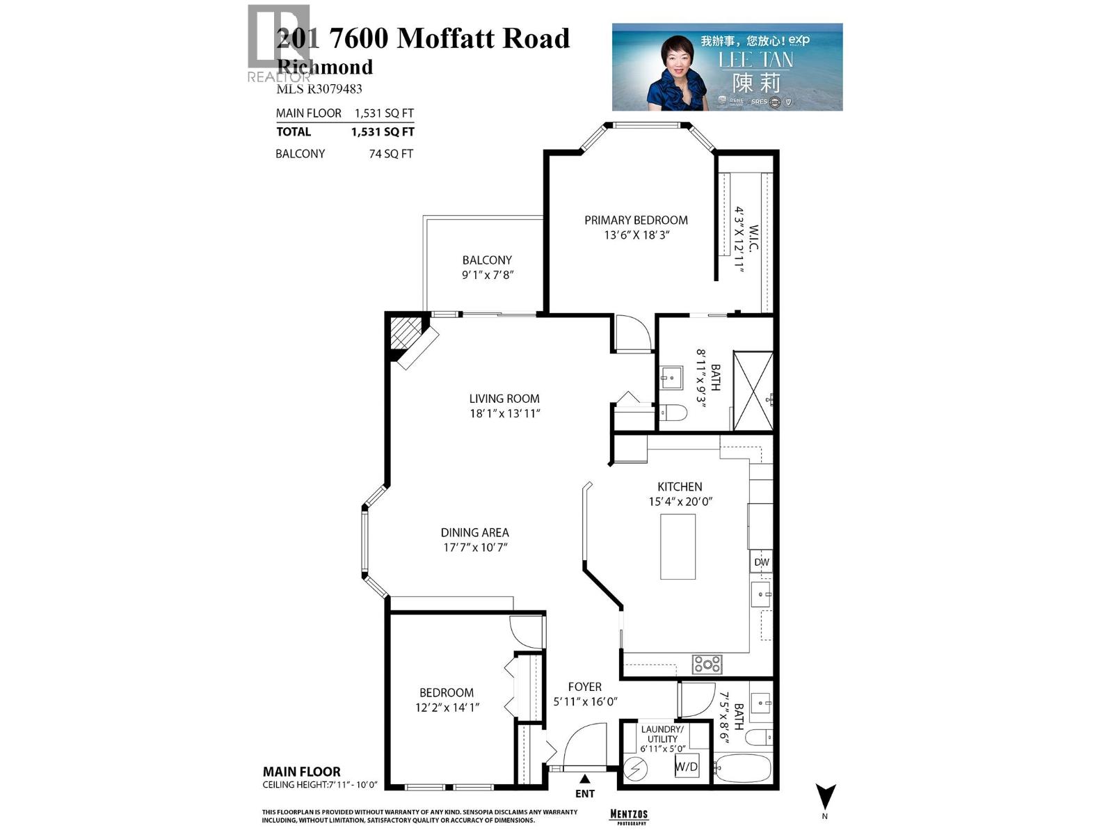 201 7600 Moffatt Road, Richmond, British Columbia  V6Y 3V1 - Photo 18 - R3079483