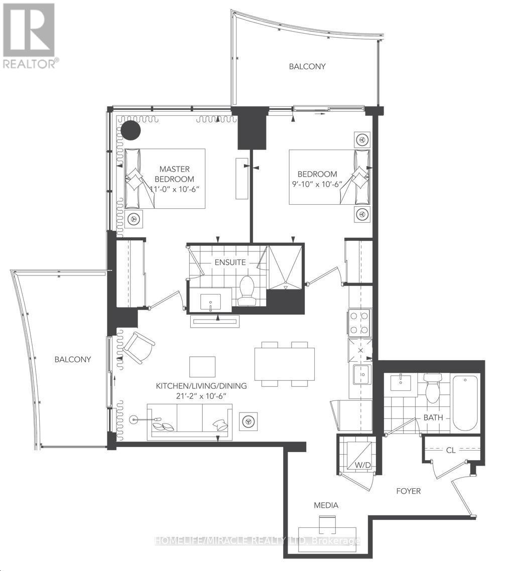 1508 - 1455 Celebration Drive, Pickering, Ontario  L1W 0C3 - Photo 22 - E12707120