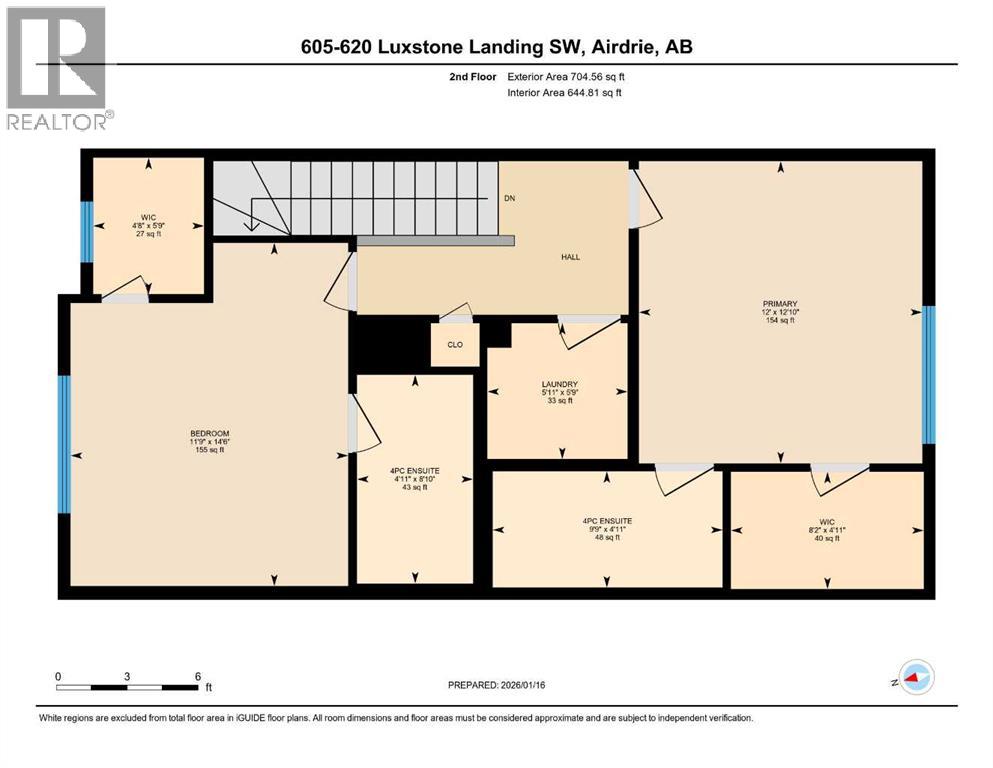605, 620 Luxstone Landing Sw, Airdrie, Alberta  T4B 0B6 - Photo 31 - A2279661