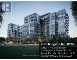 218 - 7439 KINGSTON ROAD, Toronto, Ontario