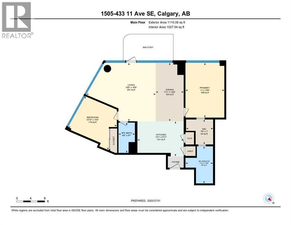 1505, 433 11 Avenue Se, Calgary, Alberta  T2G 0C7 - Photo 29 - A2279584