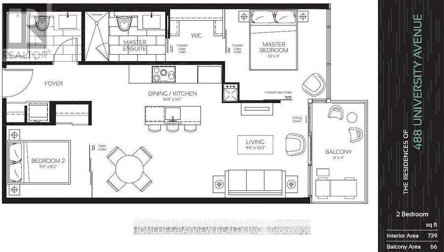 3303 - 488 University Avenue, Toronto, Ontario  M5G 0C1 - Photo 46 - C12708278