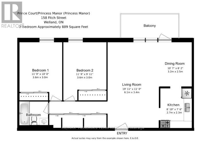 109 - 156 Fitch Street, Welland (Prince Charles), Ontario  L3C 4V6 - Photo 14 - X12709534