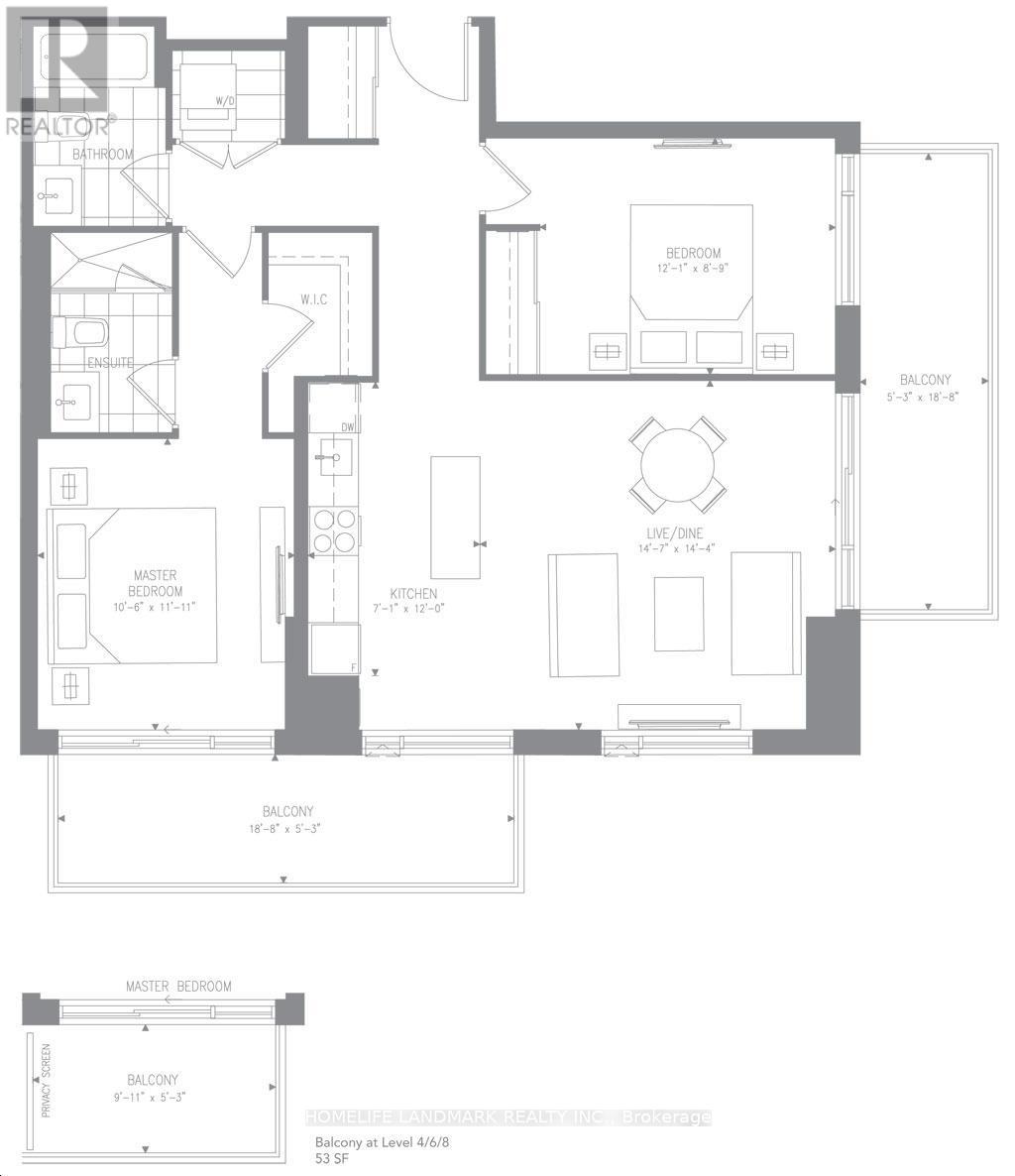 812 - 6 David Eyer Road, Richmond Hill, Ontario  L4S 0N5 - Photo 21 - N12709584