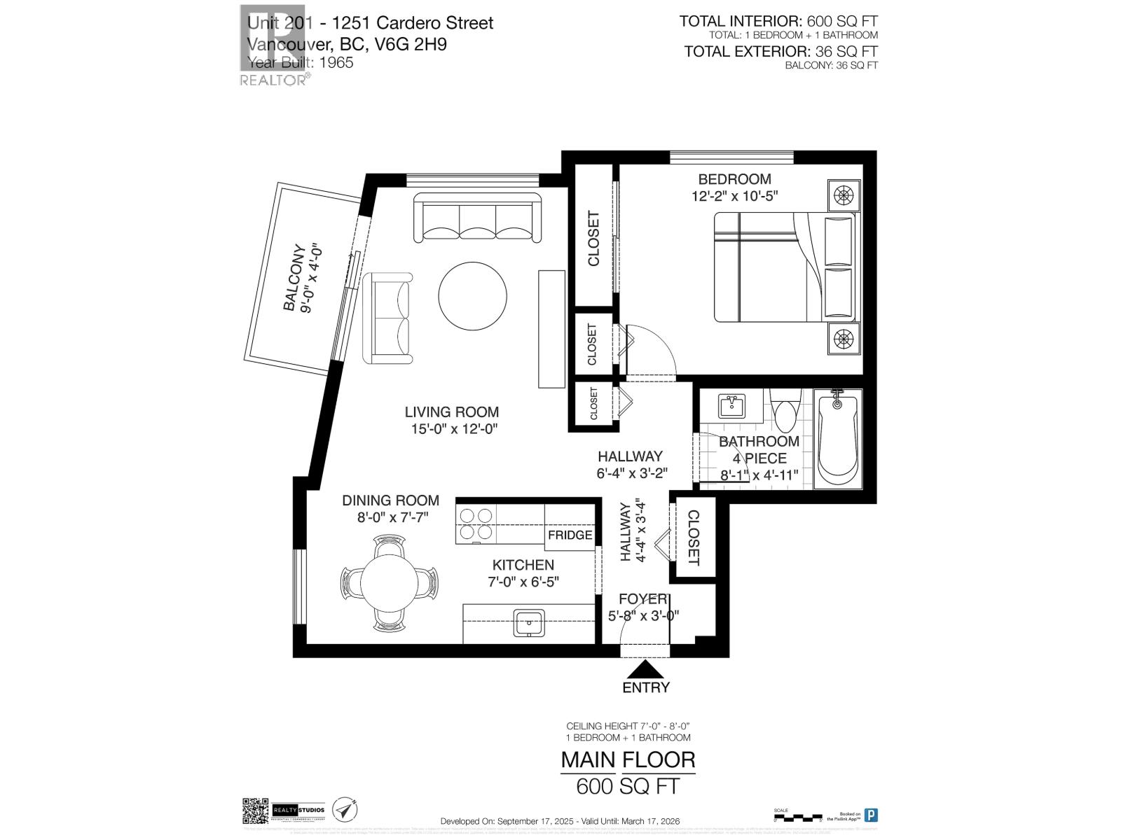 201 1251 Cardero Street, Vancouver, British Columbia V6G 2H9 - Photo 4 - R3049376