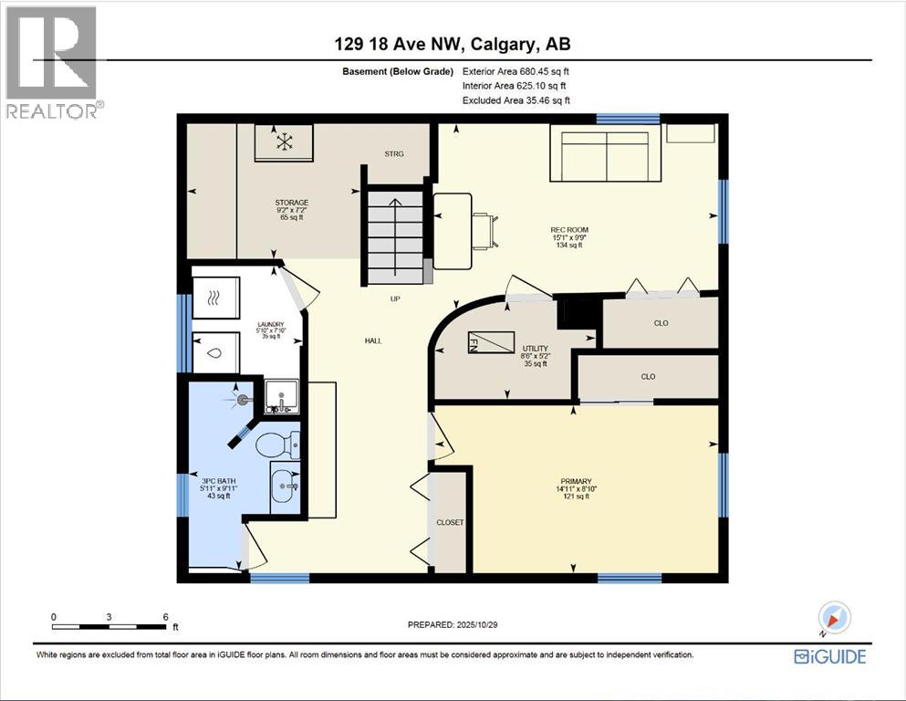 129 18 Avenue Nw, Calgary, Alberta  T2M 0S9 - Photo 19 - A2275294
