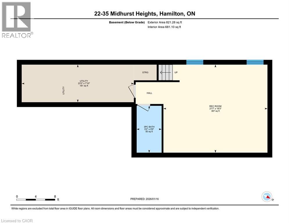 35 Midhurst Heights Unit# 22, Stoney Creek, Ontario  L8J 0K9 - Photo 38 - 40799432