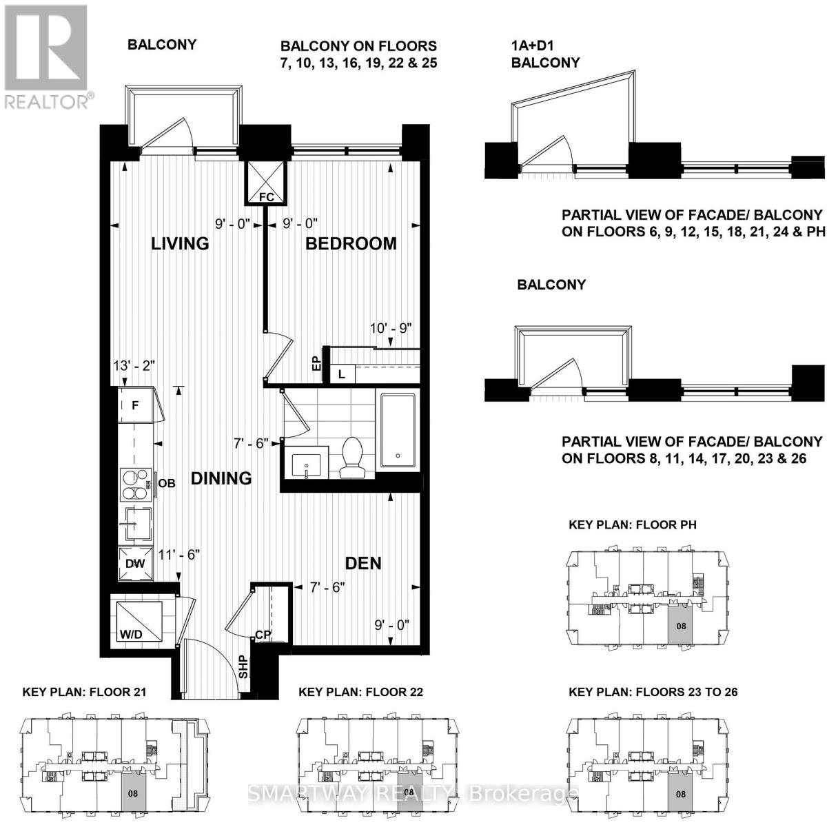 808 - 60 Central Park Roadway, Toronto, Ontario  M9A 0E6 - Photo 26 - W12708892