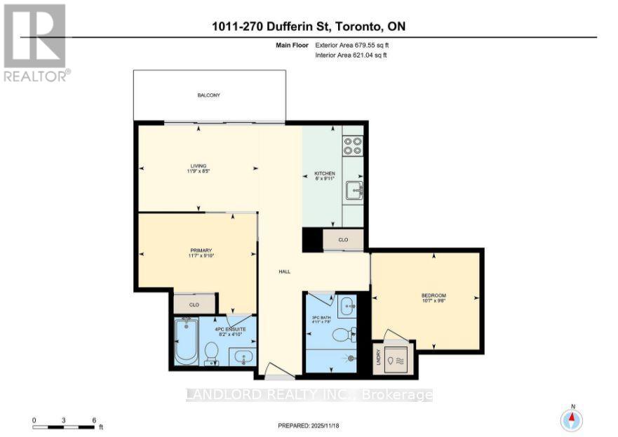 1011 - 270 Dufferin Street, Toronto (South Parkdale), Ontario  M6K 0H8 - Photo 21 - W12710526